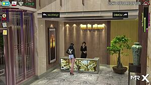 Thinking About Removing Her Panties in Hentai