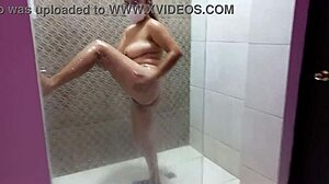 Me Ducho Despues De Realizar Varias Escenas De Porno Casero En El Hotel Mi Vagina Esta Lista Para Follar Intenso Otra Vez