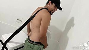 Ice Cream Vendor's Massive Gay Cock Rides Deep in Tight Ass