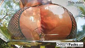 Christy Mack Masturbates Solo, Showing Tattooed Pussy, Tits, and Ass in Compilation