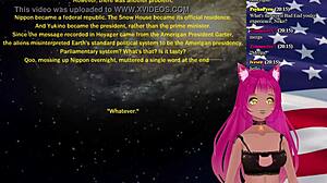 I play my girlfriend is the president part one with big tits