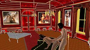 My Heart Races with Lesbian Adventures in Indian Village Cartoon