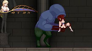 Unholy Disaster-5~禮拜堂的斗篷人非常強大，到最後贏過他居然是靠bug