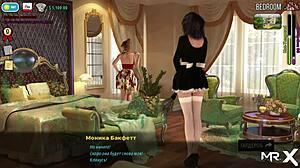 Thinking About Removing Her Panties in Hentai