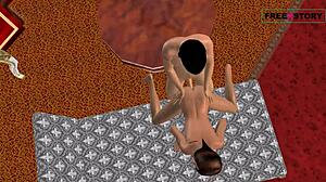 My Heart Races with Lesbian Adventures in Indian Village Cartoon