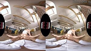 Virtual taboo - split on s cock