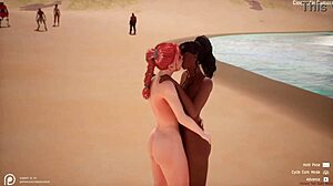 Lesbians Fuck Redhead Nurse in Hospital!