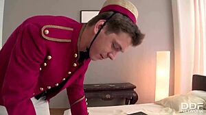 special guest aurelly rebel in threesome with hardcore asshole action