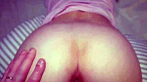 teen 18+ stepsister fucked in pajamas, clothes ripped, cum powerfully in wet pussy