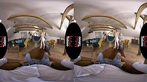 Virtual taboo - split on s cock