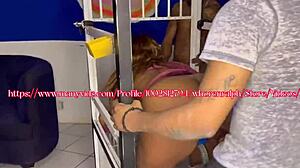 Steel cage pass around with big black cocks 😈