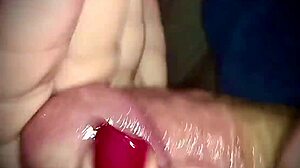 i jerk that big oiled cock so horny and close-up