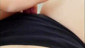 Classic masturbation in black panties in Germany - Depravedminx