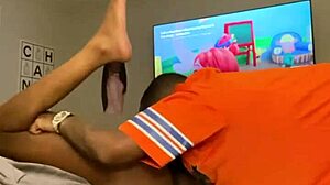 she whispers, 'let's fuck on my best friend's bed, you slut'