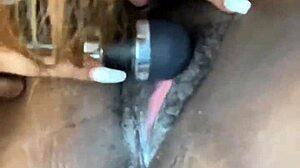 Hot shaved pussy playtime with Ms. Ladi leads to orgasm