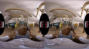 Virtual taboo - split on s cock