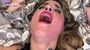 DivinaMaruuu says, 'Dominate me hard in the ass with your monster cock.'