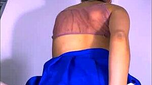 in private, the friend's stepmom turned from shy puritan to wild beast with lover