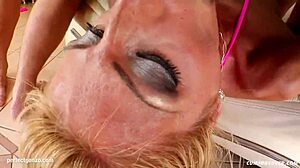 Gia Orgy Delivers Blowjobs To Group For Special Finale