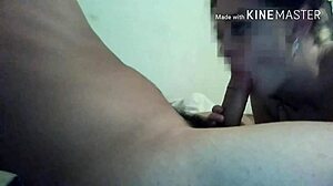 A Latina girlfriend cheats with her friend's cock in secret