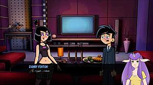 I gave Danny Phantom a goth handjob in Amity Park