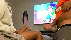 she whispers, 'let's fuck on my best friend's bed, you slut'