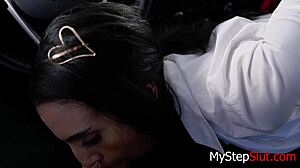 teen 18+ daughter angelica cruz gets naughty after school 😈