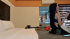 Paying To Invite Wife For Dinner And Fuck Her On Camera Part 1