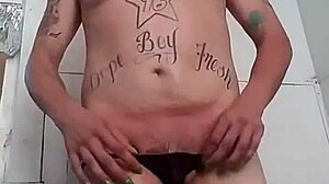 Natalie Sin's Solo Shemale Amateur Slutty Performance