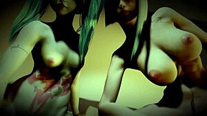 Watch Rebecca and Lucy's tight threesome in POV?