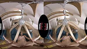 Virtual taboo - split on s cock