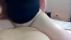 My Curvy Latina Neighbor Rocks Halloween Mask for Stranger Fun