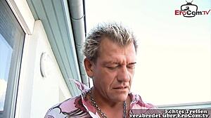 Real German Teen Feels Excitement Meeting Stranger For Sex