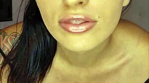 Claudia Bavel masturbates for neighbor!