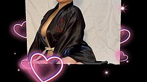 kitty getting dressed for photoshoot