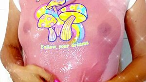 i can't stop staring at my big ass stepsister in the shower voyeur