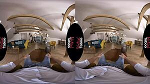 Virtual taboo - split on s cock