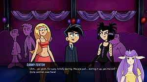I gave Danny Phantom a goth handjob in Amity Park