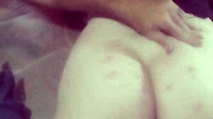 Giving Yall A Good View As She Rubs Her Pussy