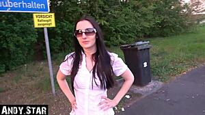 i watch german babe swallow cum after blowjob