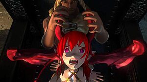 succubus gets gangbanged by bandits in this 3d hentai