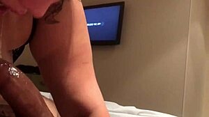 nyc neighbor's girlfriend sucking big dick like a champ