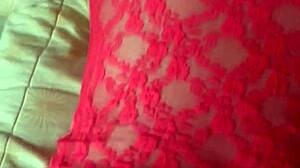 enjoying the maid's ass while wife watches me masturbate