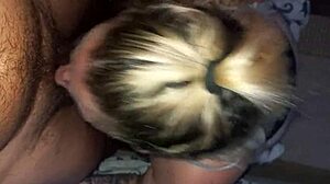 Breakfast cum deepthroat