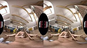 Virtual taboo - split on s cock