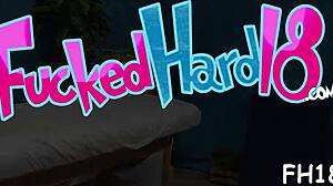 relaxing nude massage session