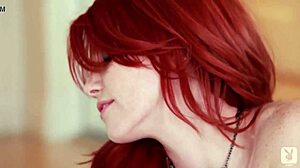 Elle Alexandra Rips Clothes Off in Striptease