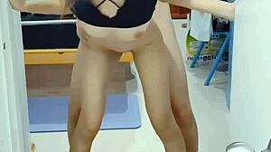 my lucky friend fucks my pussy hard