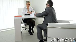 Mature sexy babe moans loud while getting off hard