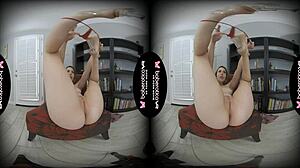 I'm Arietta Adams, bout to cum in VR.